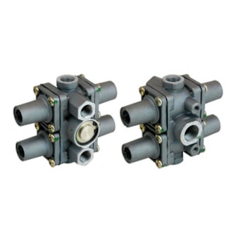 VALV. PROT. 4 CIRC. TIPO C/RETENCAO =WABCO= (cod original: 9347023000) VALV. PROT. 4 CIRC. TIPO C/RETENCAO =WABCO= (cod original: 9347023000)